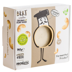 SERopodobny produkt wegański Cashew z orzechów nerkowca fermentowany BIO 140g Bert