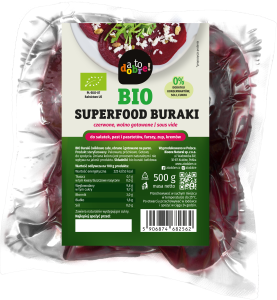 Burak ekologiczny gotowany na parze BIO 500g AtoDobre