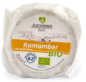 Ser pleśniowy Kamamber BIO ok 200g na bazie mleka A2 JuchowoFarm