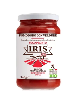 Sos pomidorowy z warzywami Verdure BIO 340g IRIS
