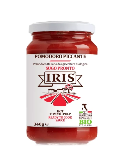 Sos pomidorowy pikantny BIO 340g IRIS