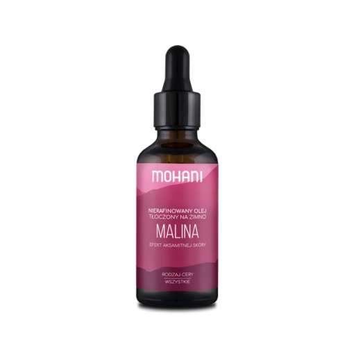 Olej z pestek malin 50ml Mohani
