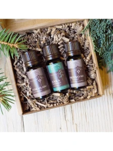 ZESTAW Olejków eterycznych LEŚNY 3x10ml NANGA