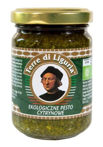 Pesto Genovese cytrynowe BIO 135g Terre di Liguria