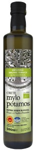 Oliwa z oliwek extra virgin grecka z Krety BIO 500ml NIEFILTROWANA  Mylopotamos ChNP