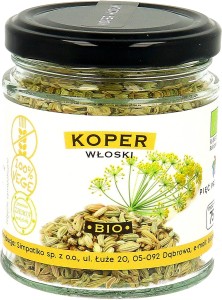 Koper włoski nasiona 75g BIO bezglutenowe Pięć Przemian