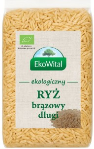 Ryż brązowy długoziarnisty BIO 1kg EkoWital
