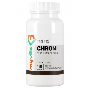 Chrom 200mcg 120 tabletek/ 144g MyVita