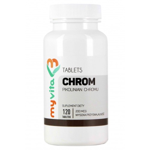 Chrom 200mcg 120 tabletek/ 144g MyVita