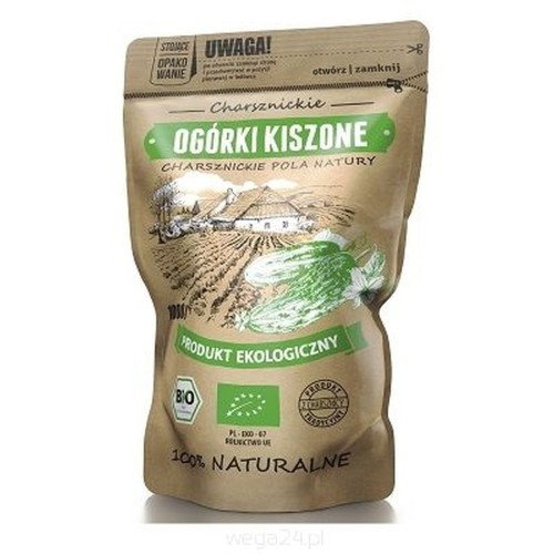 Ogórki kiszone niepasteryzowane BIO 1kg/500g Charsznickie Pola Natury