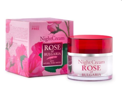 Krem do twarzy na noc 50 ml Rose of Bułgaria 