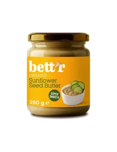 Krem słonecznikowy 100% bez dodatku cukru BIO 250g Bettr