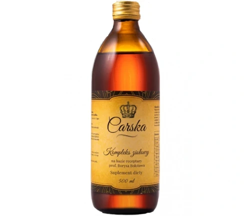 Nalewka Carska kompleks ziołowy Zakwas Bołotowa 500ml Carska