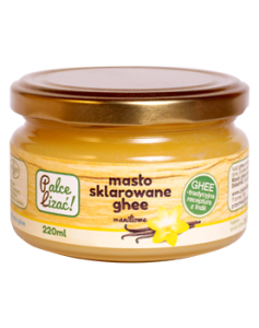Masło Ghee 220 ml waniliowe Palce Lizać