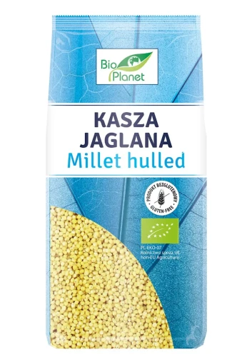 Kasza jaglana BIO bezglutenowa 500g  BioPlanet 