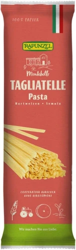 Makaron Tagliatelle Semolinowy DUŻY BIO 500g RAPUNZEL