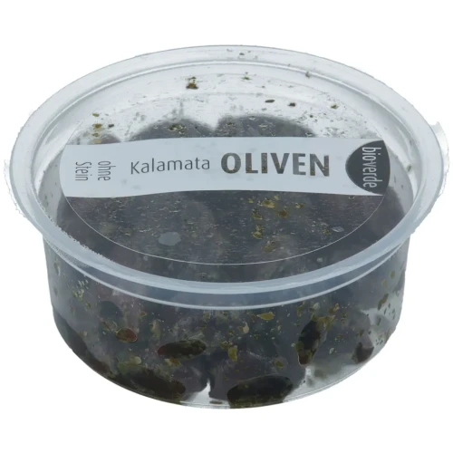 Oliwki czarne Kalamata z ziołami 80g BIO Verde