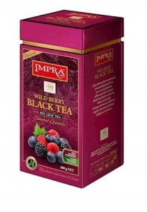 Herbata czarna liściasta Wild Berry 200g IMPRA TEA