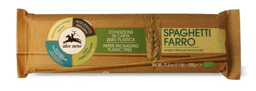 Makaron z płaskurki Spaghett BIO 500g Alce Nero