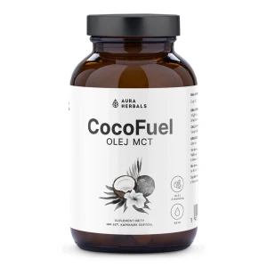 Olej MCT CocoFuel  100 kapsułek Aura Herbals