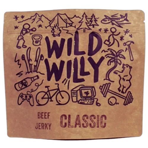 Wołowina suszona Beef Jerky CLASSIC 100g Wild Willy