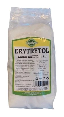 Erytrytol Francuski 1kg Smakosz