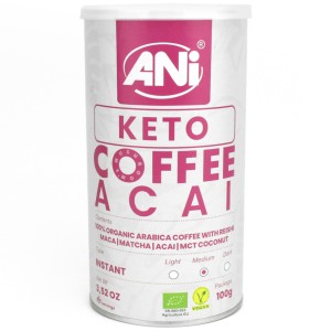 Kawa grzybowa funkcjonalna BIO Reishi KETO Acai 100g ANI