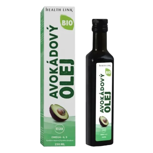 Olej z awokado tłoczony na zimno 100% BIO 250 ml Health Link