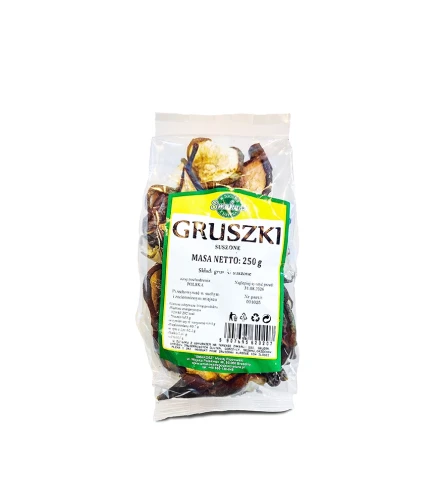 Gruszki suszone bez dodatków 250g Smakosz