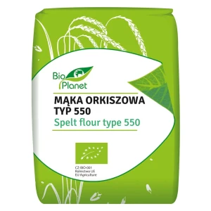 Mąka orkiszowa jasna 550 BIO 1kg BioPlanet