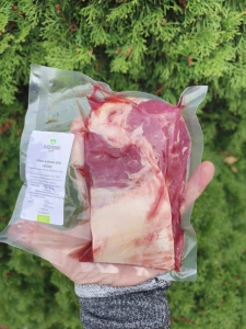 Rostbef wołowy surowy BIO ok. 400g Juchowo Farm