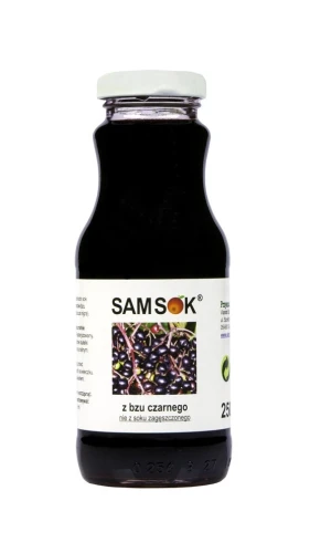 Sok z czarnego bzu NFC 250ml SAM SOK