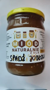 Miód Spadziowy Jodłowy 660g Król Pszczół 