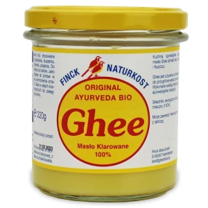 Masło klarowane ghee 220g BIO Finck Ayurveda Naturkost