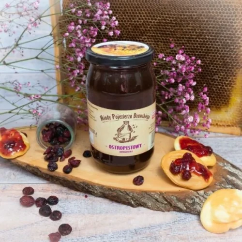 Miód Ostropestowy 1100g Pojezierze Drawskie
