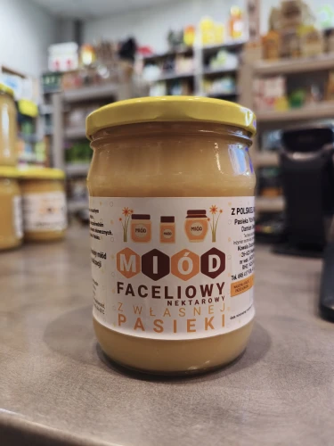 Miód Faceliowy 660g Król Pszczół