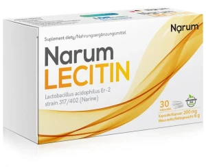 Probiotyk Lecitin 30 kapsułek Narum