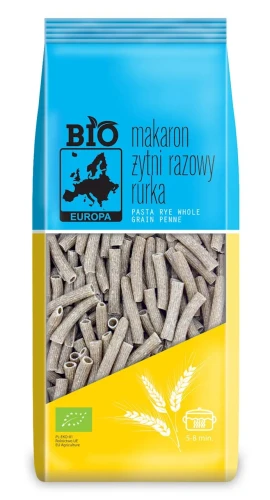 Makaron żytni razowy rurka 400g Bio Europa