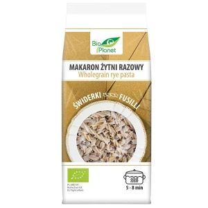Makaron żytni razowy świderki Eco 400g Bio Planet