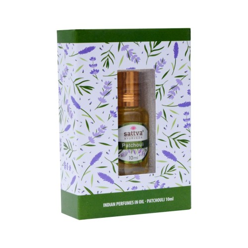 Perfumy w olejku ROLL-ON Paczula 10ml Sattva Ayurveda