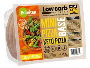 Pizza KETO MINI spody do pizzy bezglutenowe 4x30g Balviten