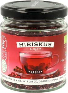 Hibiskus cięty w słoiczku bezglutenowy BIO 90g Pięć Przemian