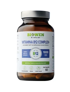 Witamina B12 Complex 3 formy B12 60 kapsułek Biowen