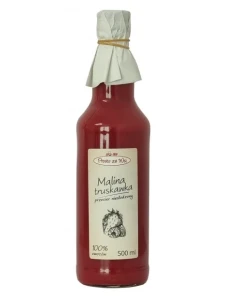 Sok malina-truskawka przecierowy 500ml ProstoZeWsi