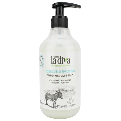 Mydło w płynie z Oślim mlekiem 500 ml La Diva