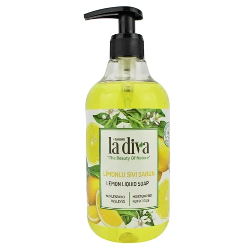 Mydło w płynie Cytrynowe 500ml La Diva