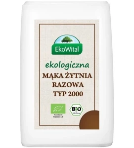Mąka żytnia razowa 2000 BIO 1kg EkoWital