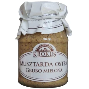 Musztarda Ostra Grubo mielona 180g Krokus