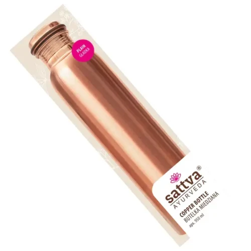 Butelka Miedziana PLAIN gładka 950ml Sattva