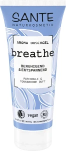 Żel pod prysznic BREATHE PACZULA Fasola Tonka ECO 200ml Sante